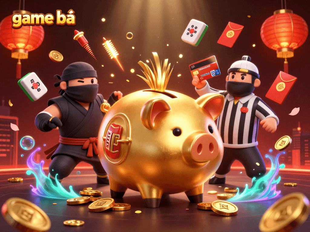 Engage with thrilling game bài action featuring vibrant characters and casino elements.