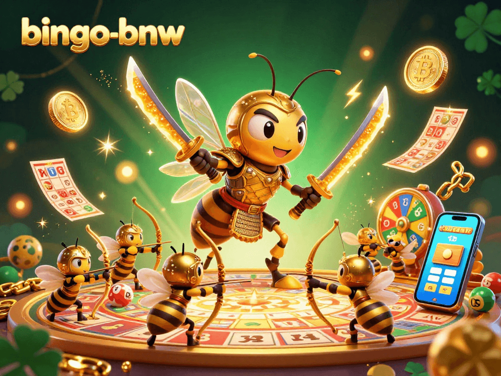 Engage with bingo-bnw's thrilling bingo action, highlighted by dynamic characters and vibrant game elements.