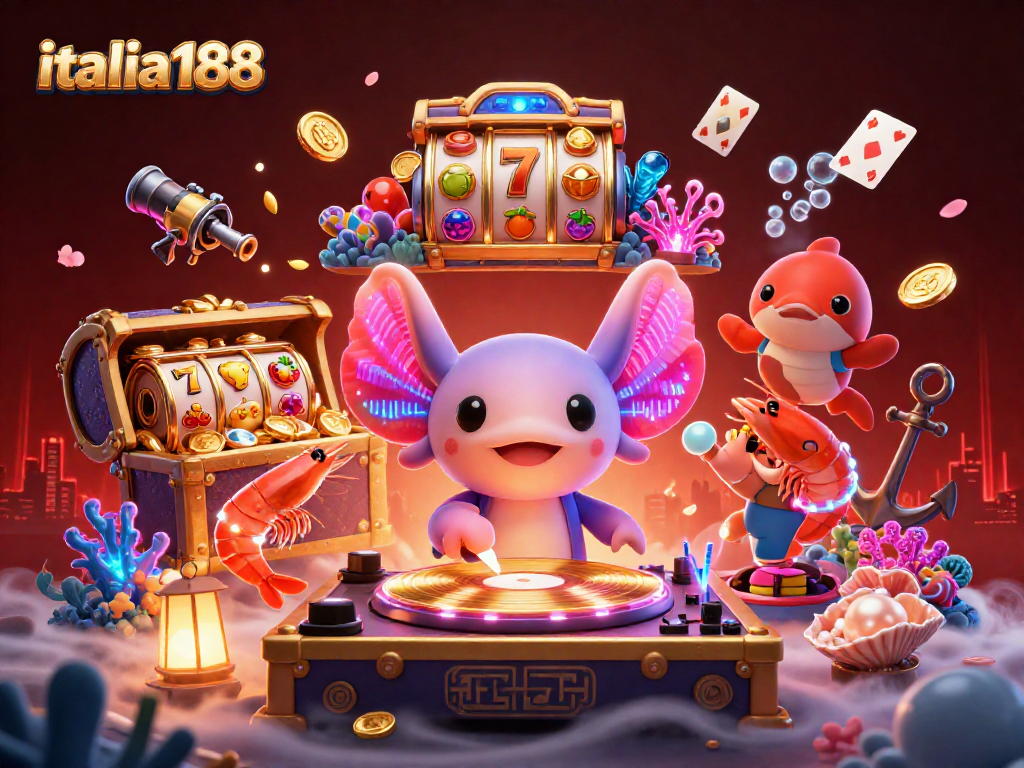 Menangkan jackpot di italia188 dengan slot yang menarik dan RTP tinggi dalam ilustrasi kaya detail.