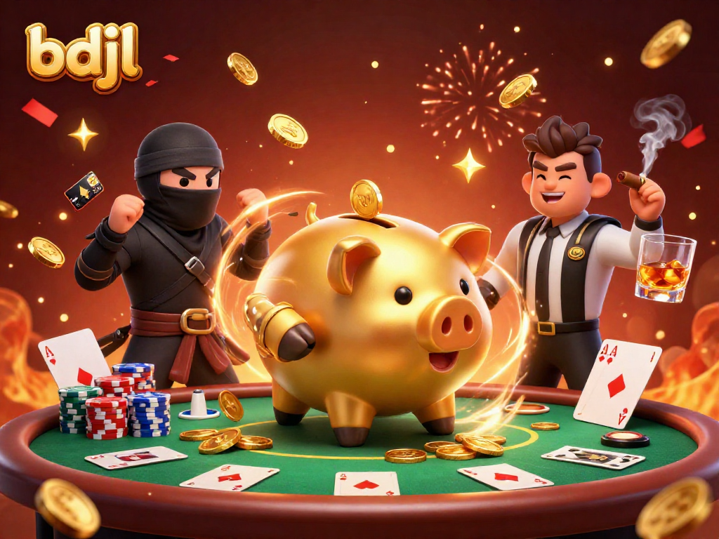 Engage with bdjl's thrilling casino action featuring vibrant characters and dynamic gameplay.