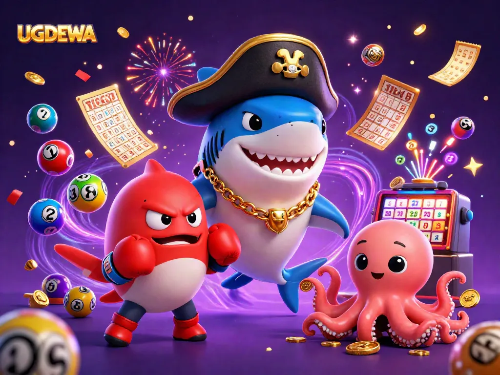 Play slots and win big with UGDEWA's exciting game features and vibrant designs.