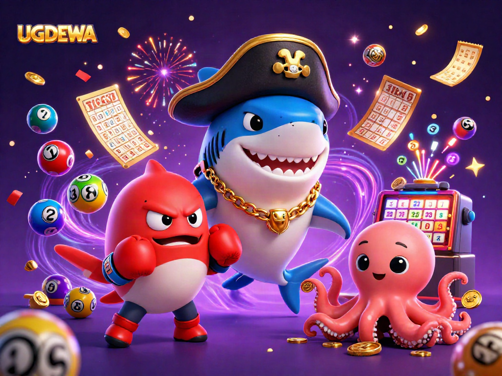 Play slots and win big with UGDEWA's exciting game features and vibrant designs.