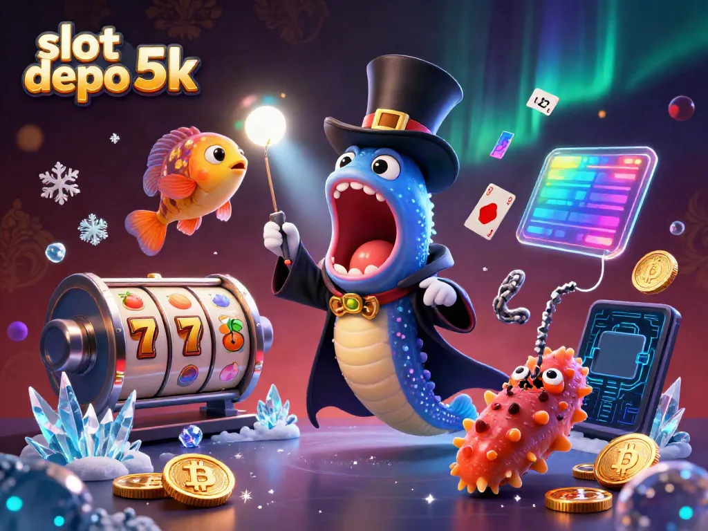 Experience thrilling gameplay with slot depo 5k featuring colorful characters and dynamic slot game elements.