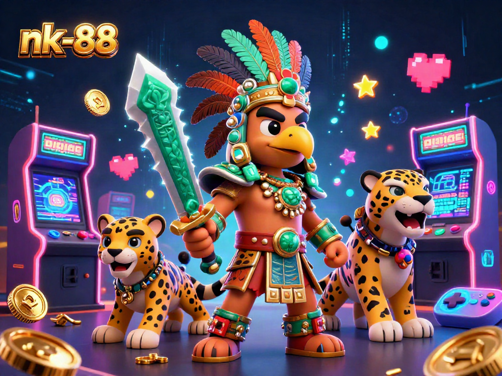 Play exciting games at nk-88 featuring vibrant warriors and dynamic gambling elements.