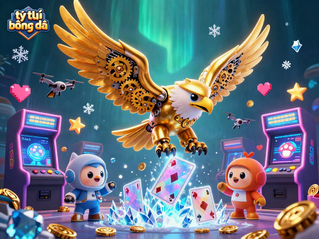 Bet on tỷ lệ bóng đá with dynamic betting elements in a vibrant casino scene.