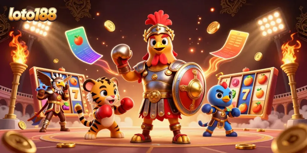Experience thrilling gameplay with loto188 featuring dynamic characters and vibrant casino elements.