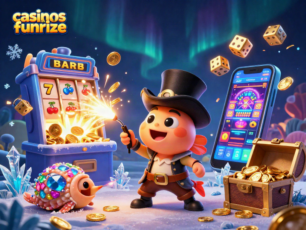 Play exciting games at casinos like Funrize with vibrant characters and jackpots!