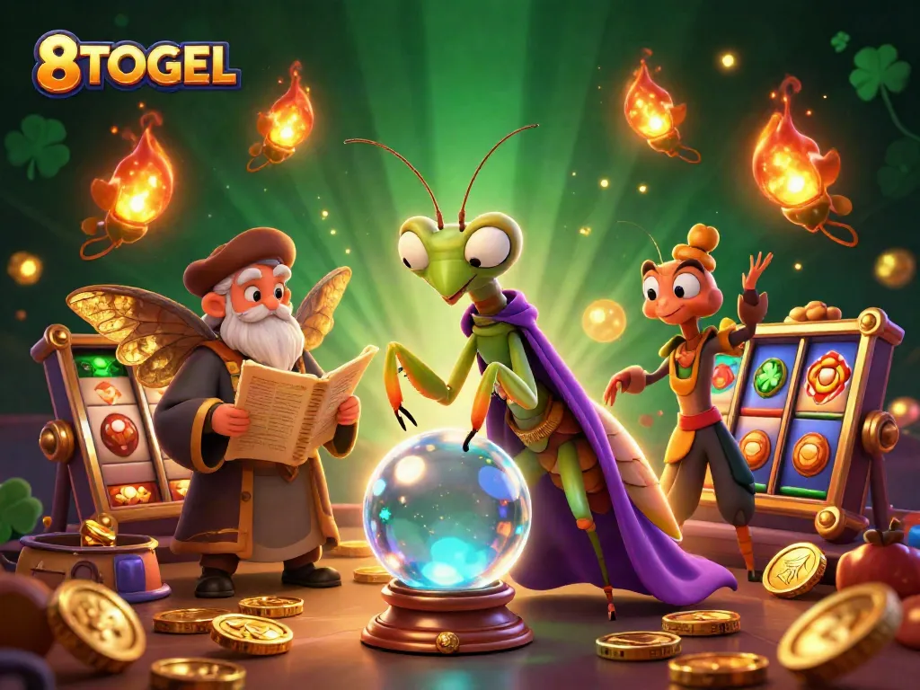 Bermain togel online di 8TOGEL dengan suasana magis dan jackpot berkilau yang menarik perhatian
