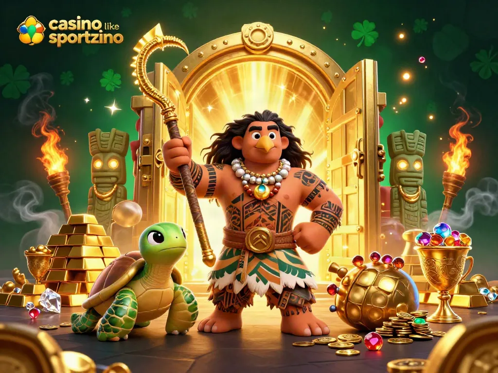Experience thrilling gameplay at a casino like Sportzino with vibrant characters and stunning visuals.