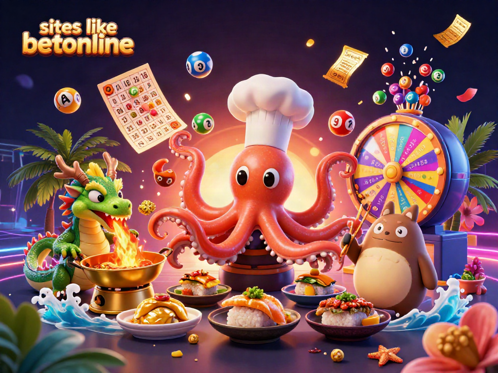 Experience exciting gameplay with sites like betonline featuring lively lottery elements and 3D characters.