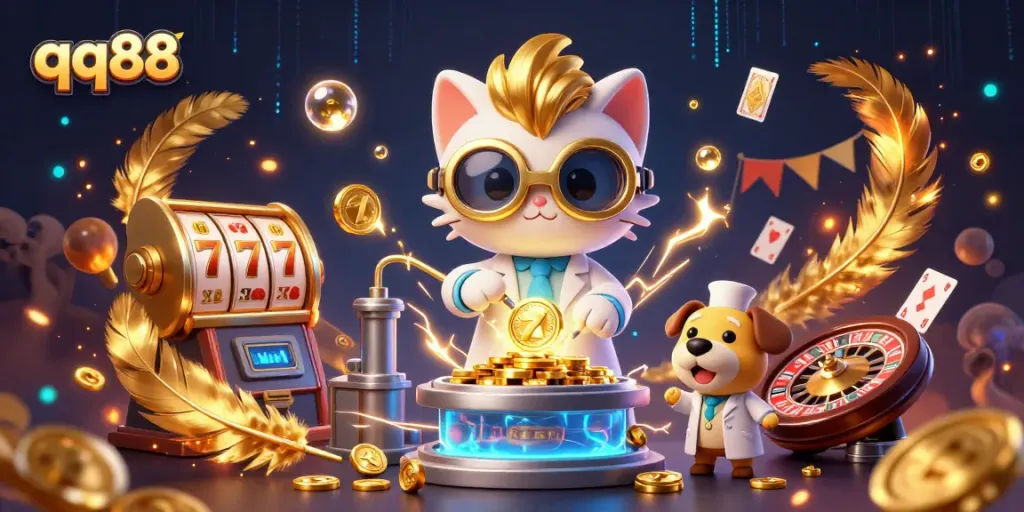 Play exciting games with qq88 in a vibrant casino atmosphere filled with action!
