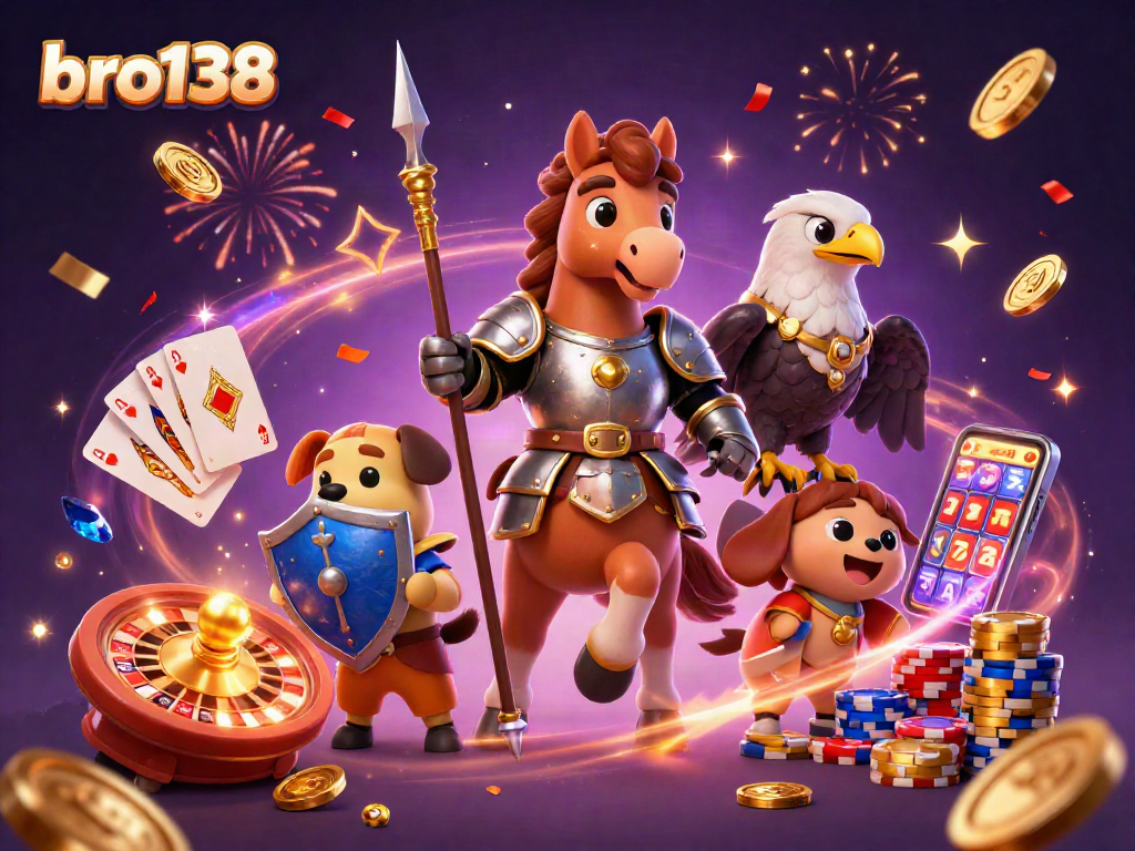 Bermain slot di bro138 dengan koin emas mengalir dan perayaan yang meriah