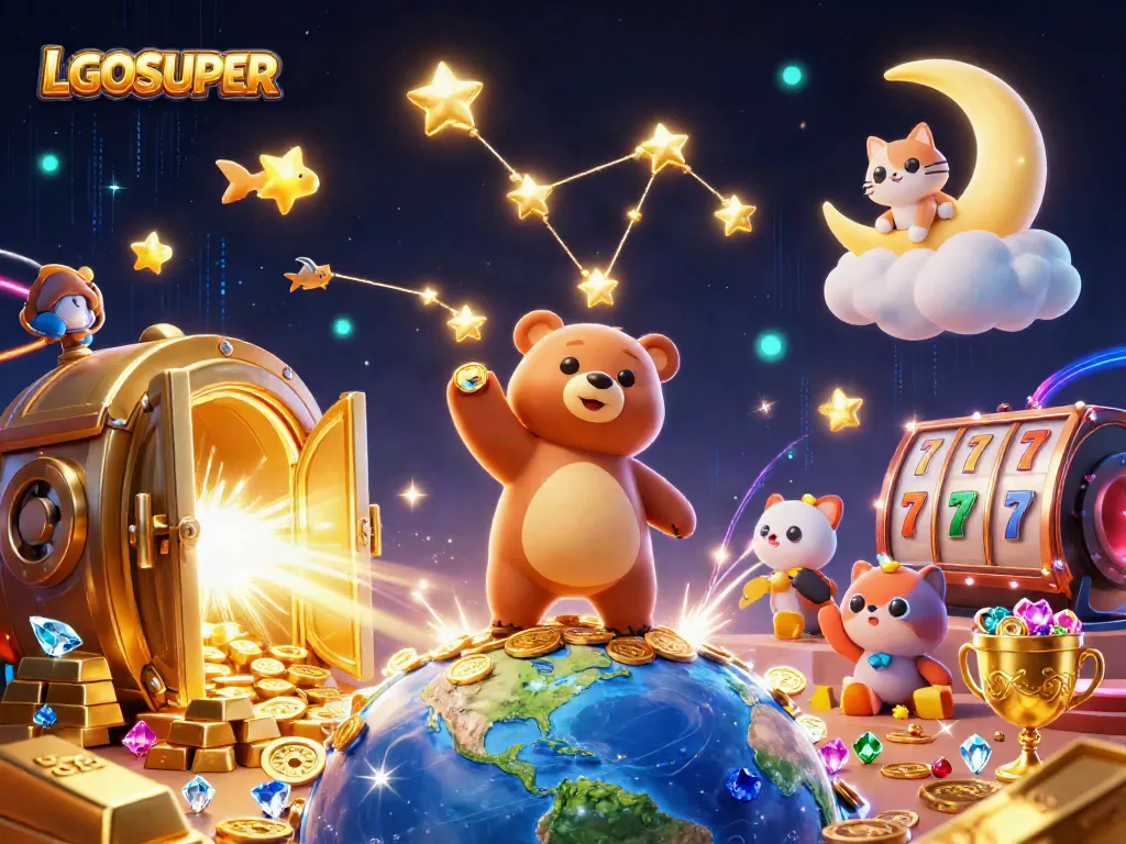 Spin the reels with LGOSUPER's enchanting slots, golden treasures, and dynamic 3D characters.