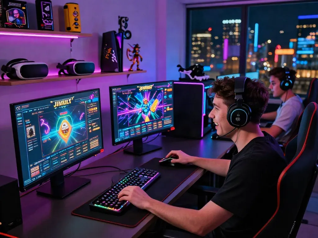 Pengalaman bermain javaslot di lingkungan gaming yang modern dan menyenangkan.