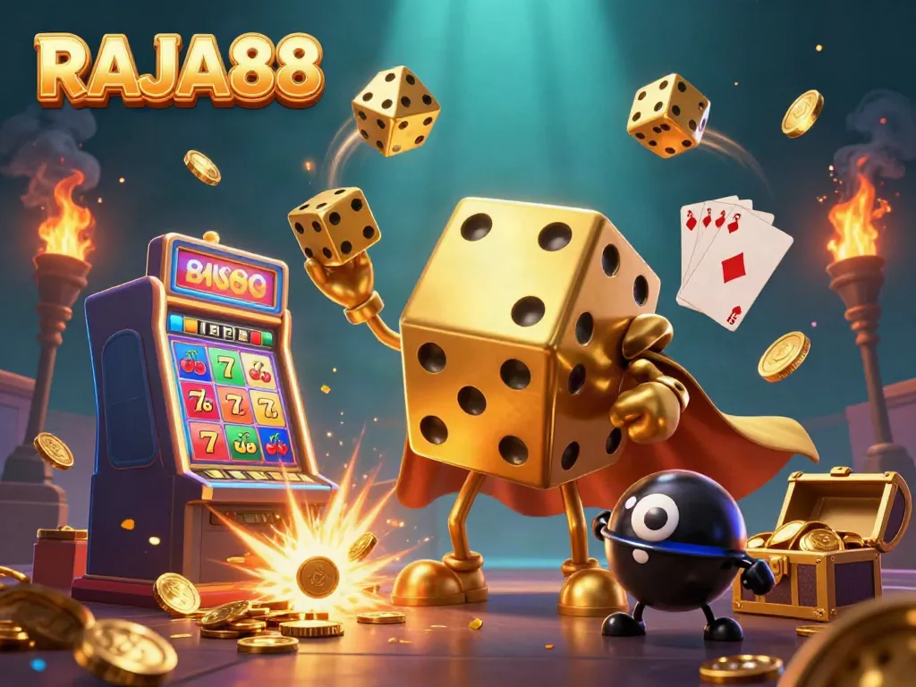 RAJA88 mengoptimalkan pengalaman slot dengan ilustrasi kasino 3D yang mendebarkan dan detail menakjubkan.