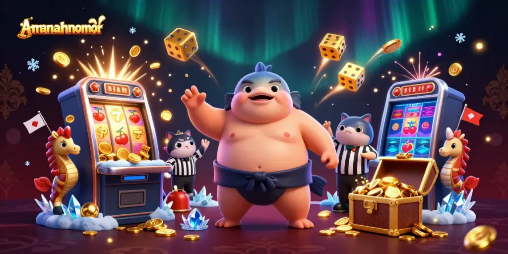 Menangkan jackpot di amanahnomor dengan slot mesin 3D yang menyenangkan dan karakter kartun unik.
