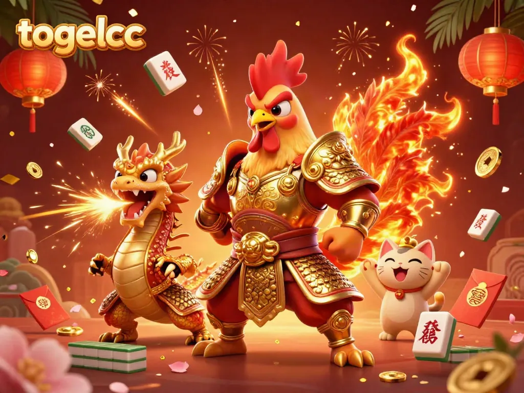 Engage with thrilling games at togelcc featuring dynamic 3D characters and vibrant gaming elements.